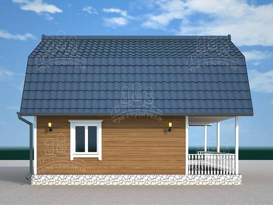 Дом из бруса Д12 - изображение 6