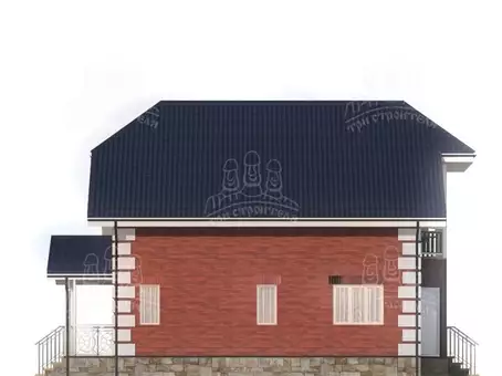 Дом из газобетона ДП1 - изображение 6