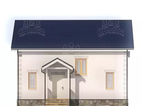 Дом из газобетона ДП18 - изображение 3