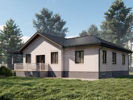 Дом из газобетона ДП20 - изображение 2