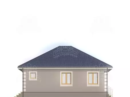 Дом из газобетона ДП22 - изображение 4