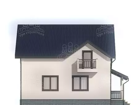 Дом из газобетона ДП36 - изображение 4