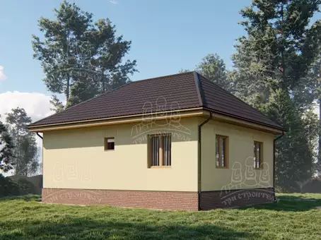 Дом из газобетона ДП4 - изображение 2