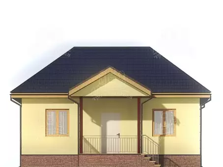 Дом из газобетона ДП4 - изображение 3