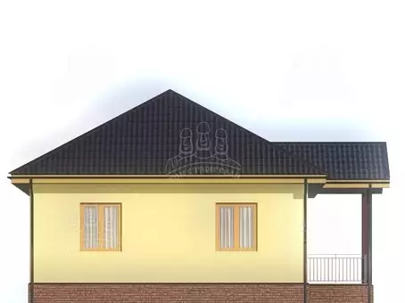 Дом из газобетона ДП4 - изображение 4