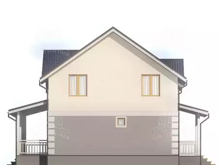 Дом из газобетона ДП52 - изображение 4