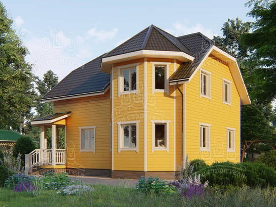 Каркасный дом ДК102 - изображение 2