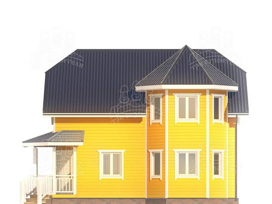 Каркасный дом ДК102 - изображение 3