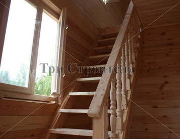 лестница с балясинами