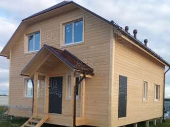 Каркасный дом 8х9 метров